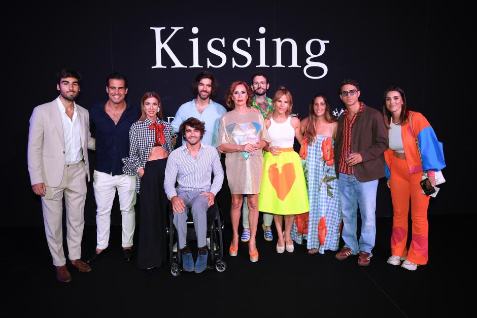 Designer Agatha Ruiz de la Prada at the front row of “AgathaRuizdelaPrada” collection during Pasarela Cibeles Mercedes-Benz Fashion Week Madrid 2024 in Madrid, on Thursday , 12 September 2024.