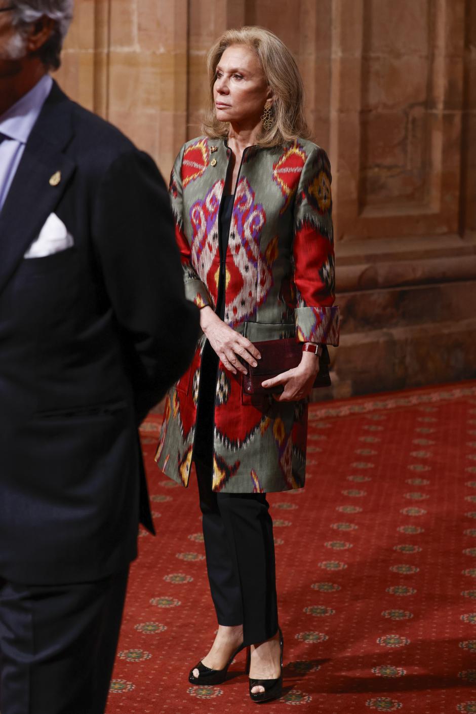 Alicia Koplowitz during an audience with the awarded the Princess of Asturias awards 2023 in Oviedo, on Friday 23 October 2023.