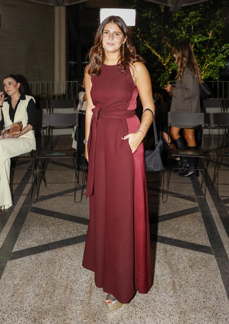 Cayetana Rivera at front row for  PedrodelHierro  during Pasarela Cibeles Mercedes-Benz Fashion Week Madrid 2024 in Madrid, on Thursday , 12 September 2024.