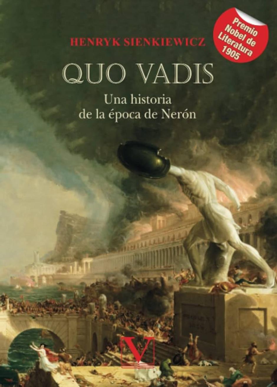 Portada del libro 'Quo Vadis'