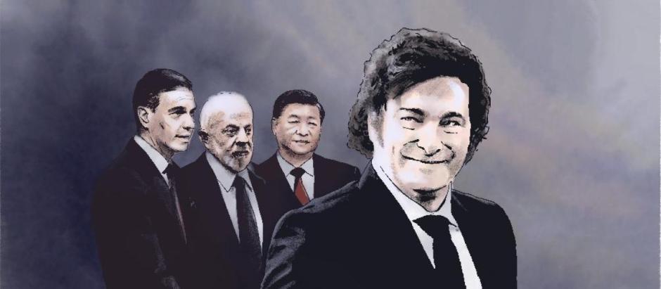 Sánchez se alinea más con Lula o Xi Jinping y ataca a Milei