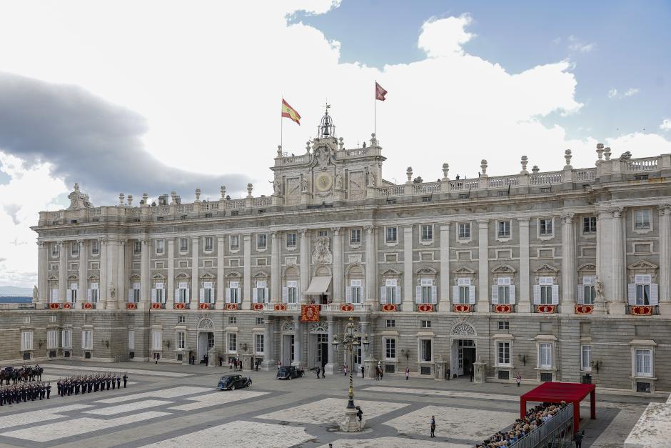 Royal Palace during 10 anniversary  of the proclamation of Spanish King FelipeVI in Madrid on Wednesday, 19 June 2024.