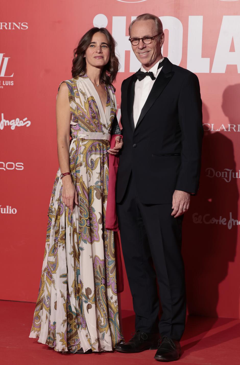 Cristina Fernandez,Alvaro Castillejo at photocall for 80 anniversary of Hola Magazine in Madrid on Tuesday, 17 September 2024.