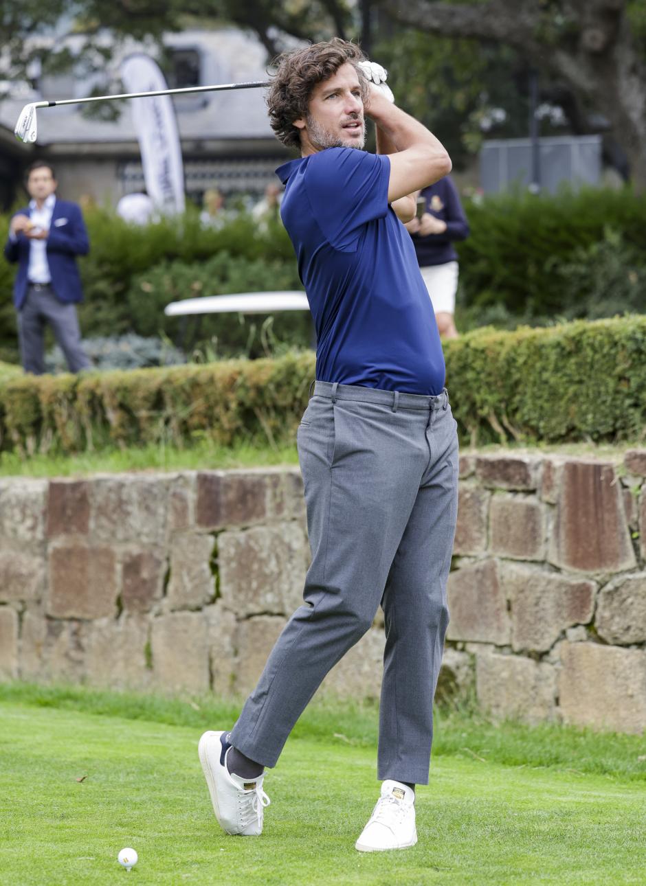 Tennis player Feliciano López during the XXIII Charity Golf Tournament Clínica Menorca Foundation in Madrid. September 19 2024