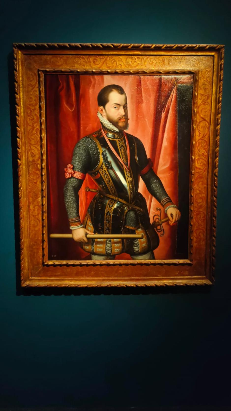 Retrato de Felipe II por Juan Pantoja de la Cruz