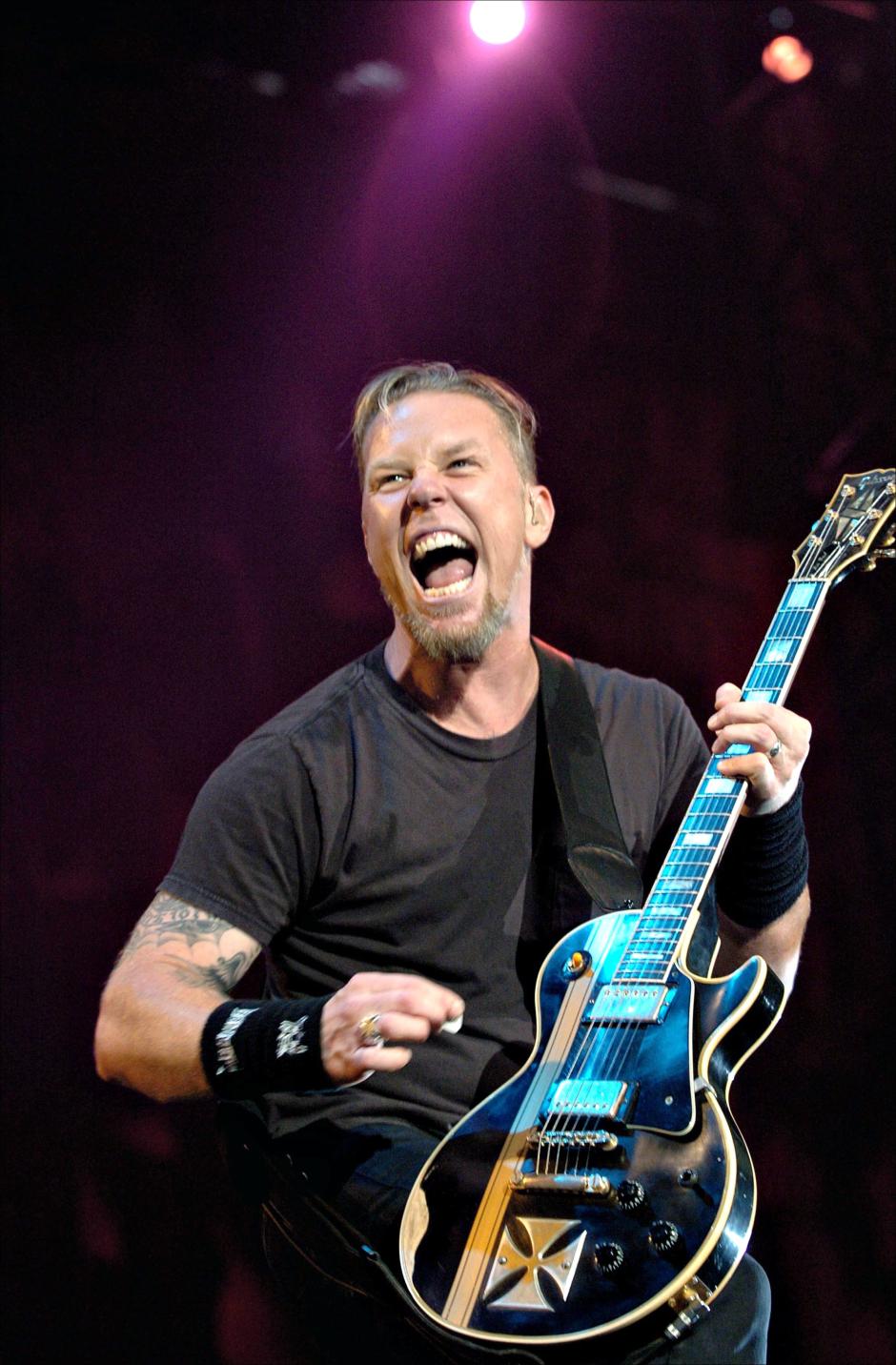 James Hetfield, cantante de Metallica