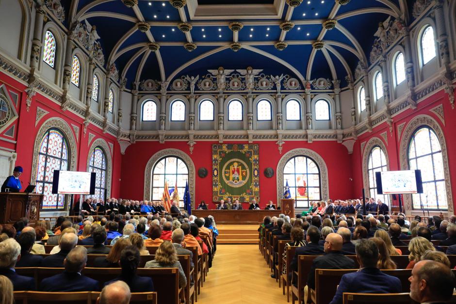 Apertura el curso universitario en la Universidad de Zaragoza