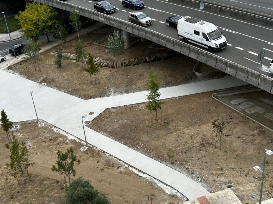 Lugar donde el BNG quiere construir el parque