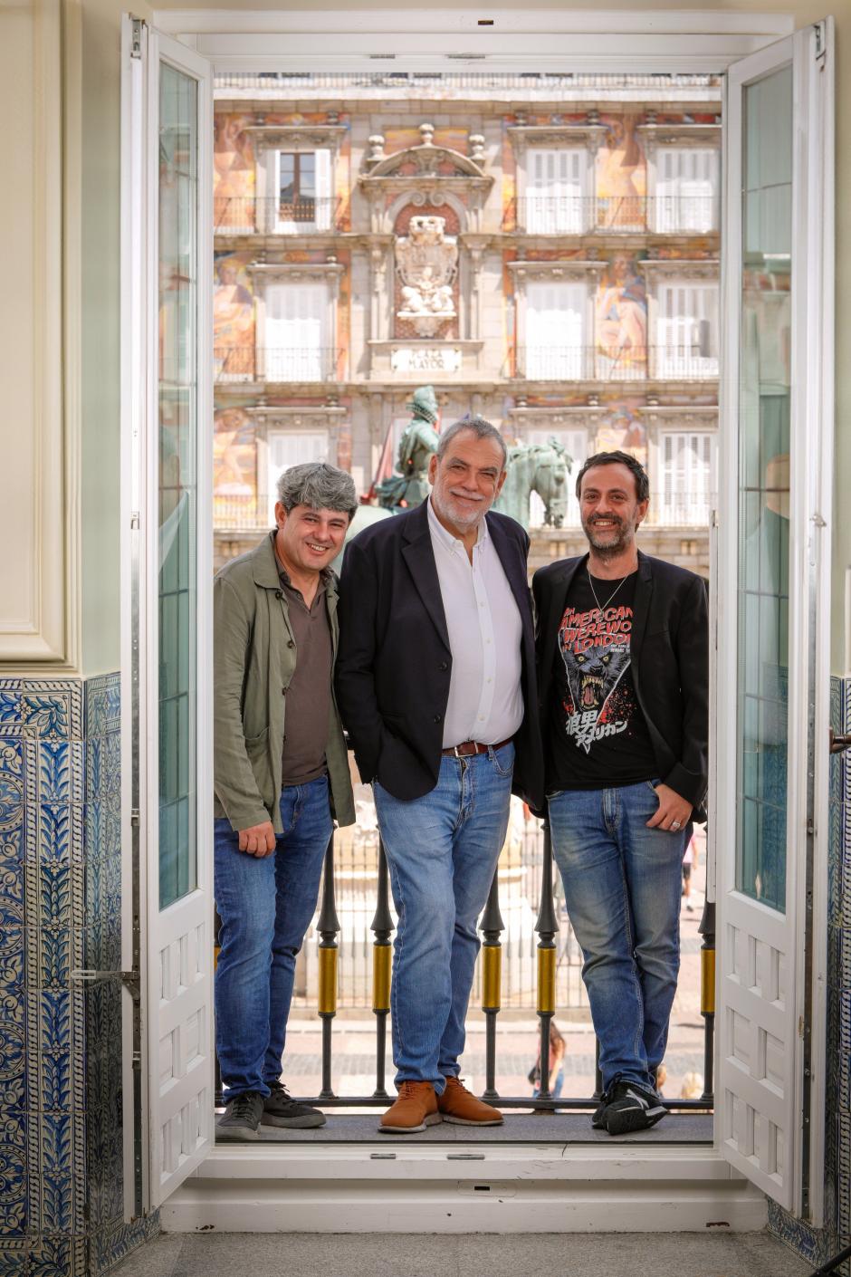 Antonio Mercero, Jorge Díaz y Agustín Martínez