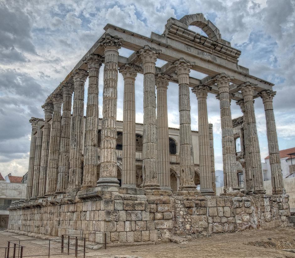 Templo de Diana en Mérida