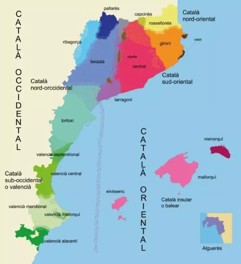 El mapa dialectal de 'Posa-hi tu l'accent'