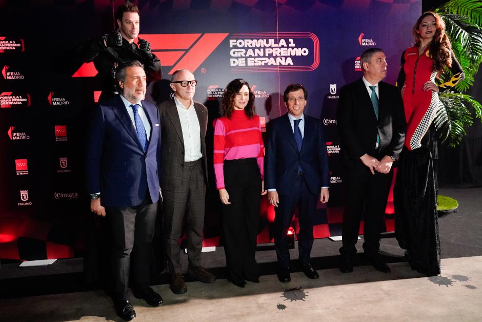 Presentación del GP de F1 de Madrid