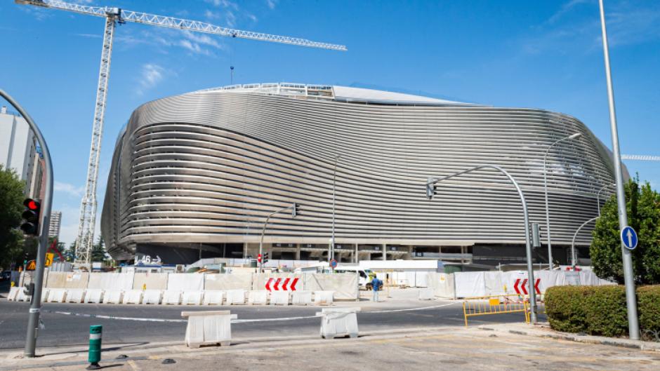 Vista del Santiago Bernabéu