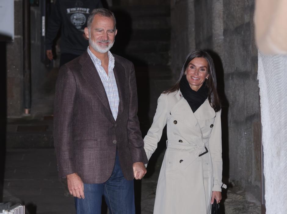 King Felipe VI and Queen Letizia in Marin, September 27, 2024