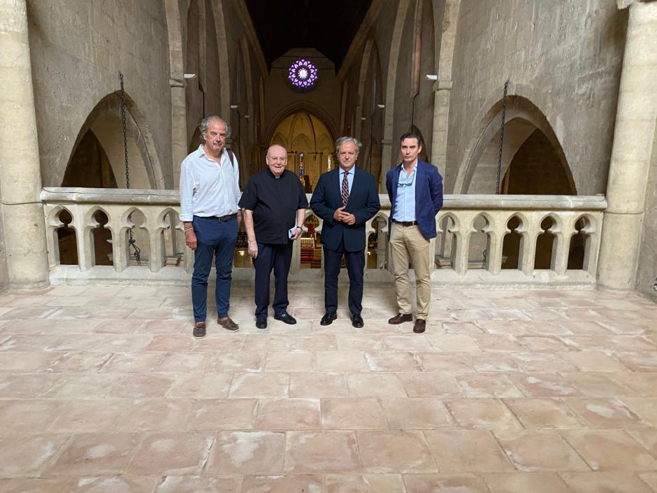 Francisco Vázquez Teja, Manuel Carrasco, Salvador Fuentes y Manuel Muñoz