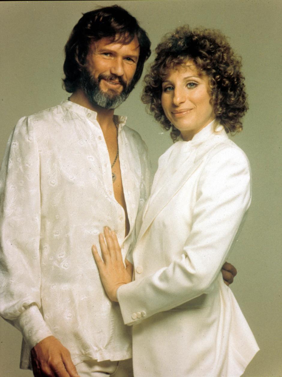 Kris Kristofferson y Barbra Streisand en 'A Star is Born'