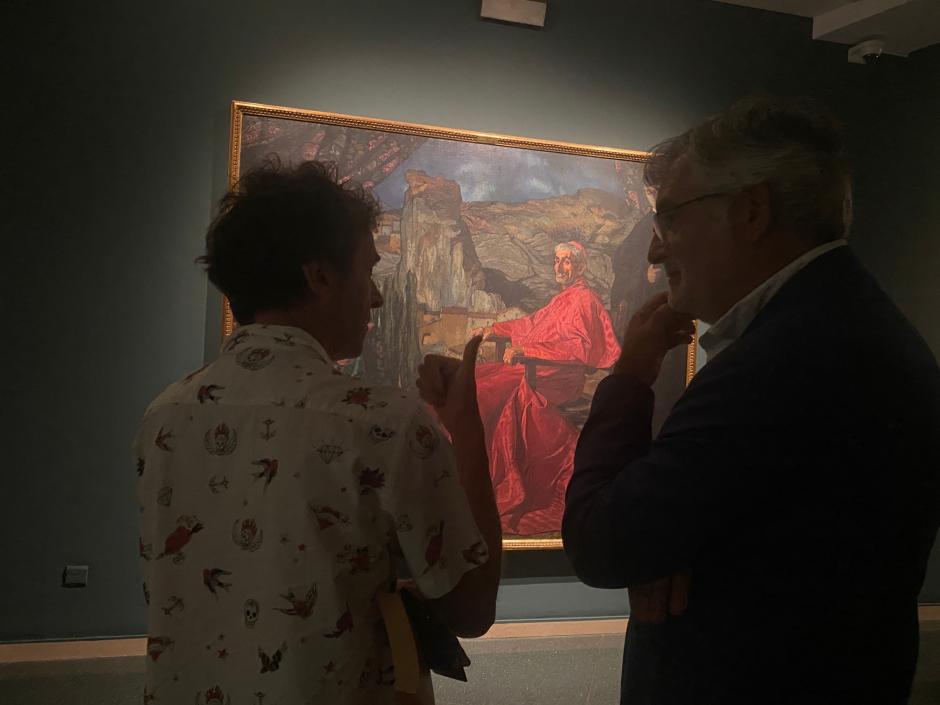 Inauguración de la muestra 'De lo espiritual a lo profano'