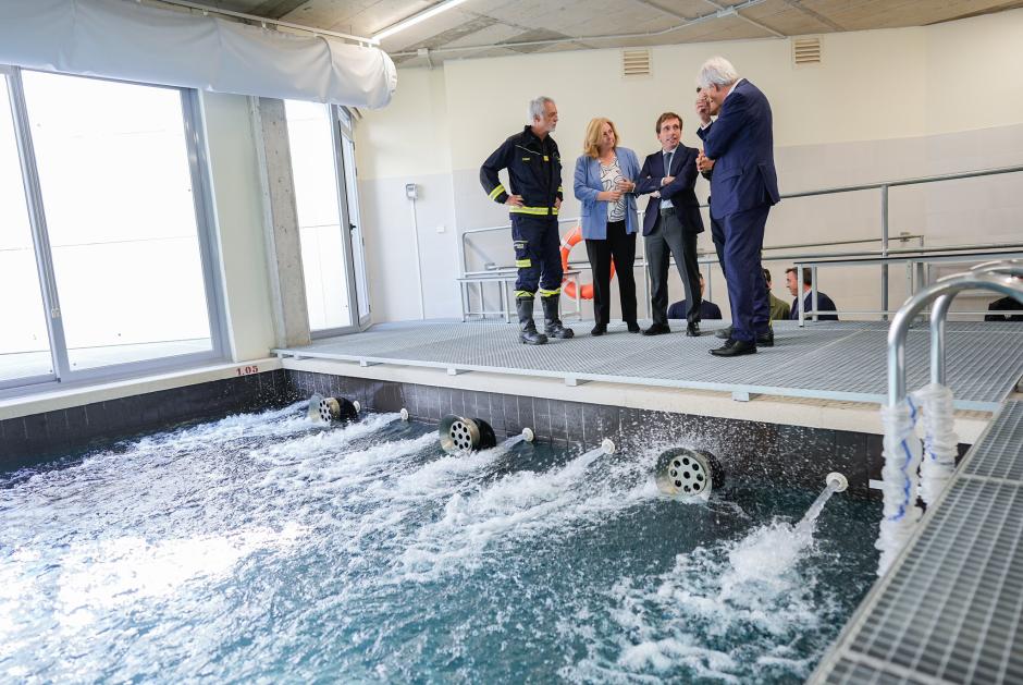 Nuevo parque de bomberos de Usera