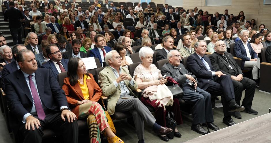 Parte del público que acudió a la entrega de los premios