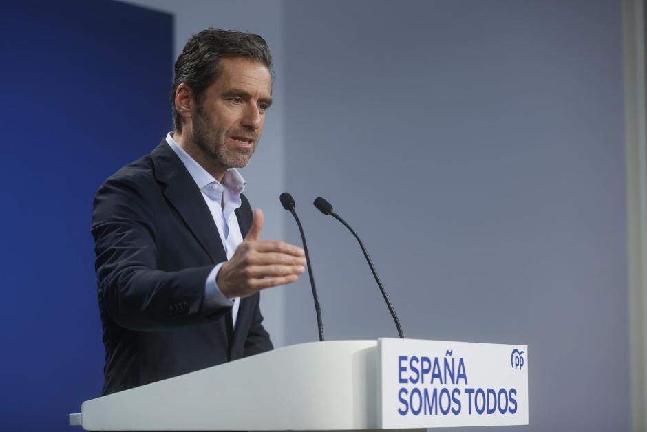 El portavoz del PP, Borja Sémper