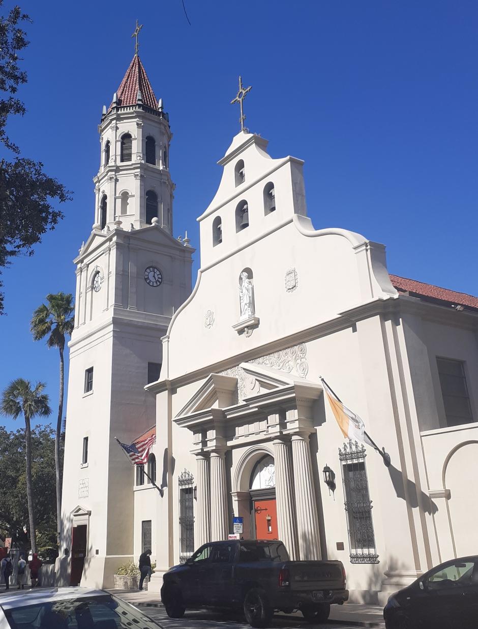 La catedral de San Agustín, Texas