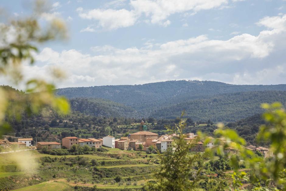 Imagen del paisaje de Puebla de San Miguel, en la provincia de Valencia