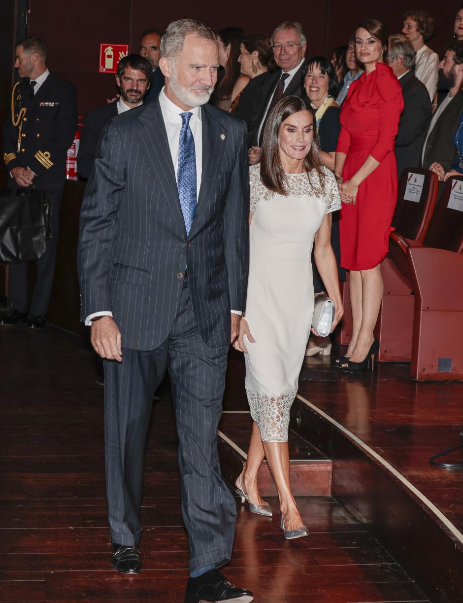 Spanish Queen Letizia attending National Culture awards 2022/20023 in Madrid on Thursday, 10 October 2024.