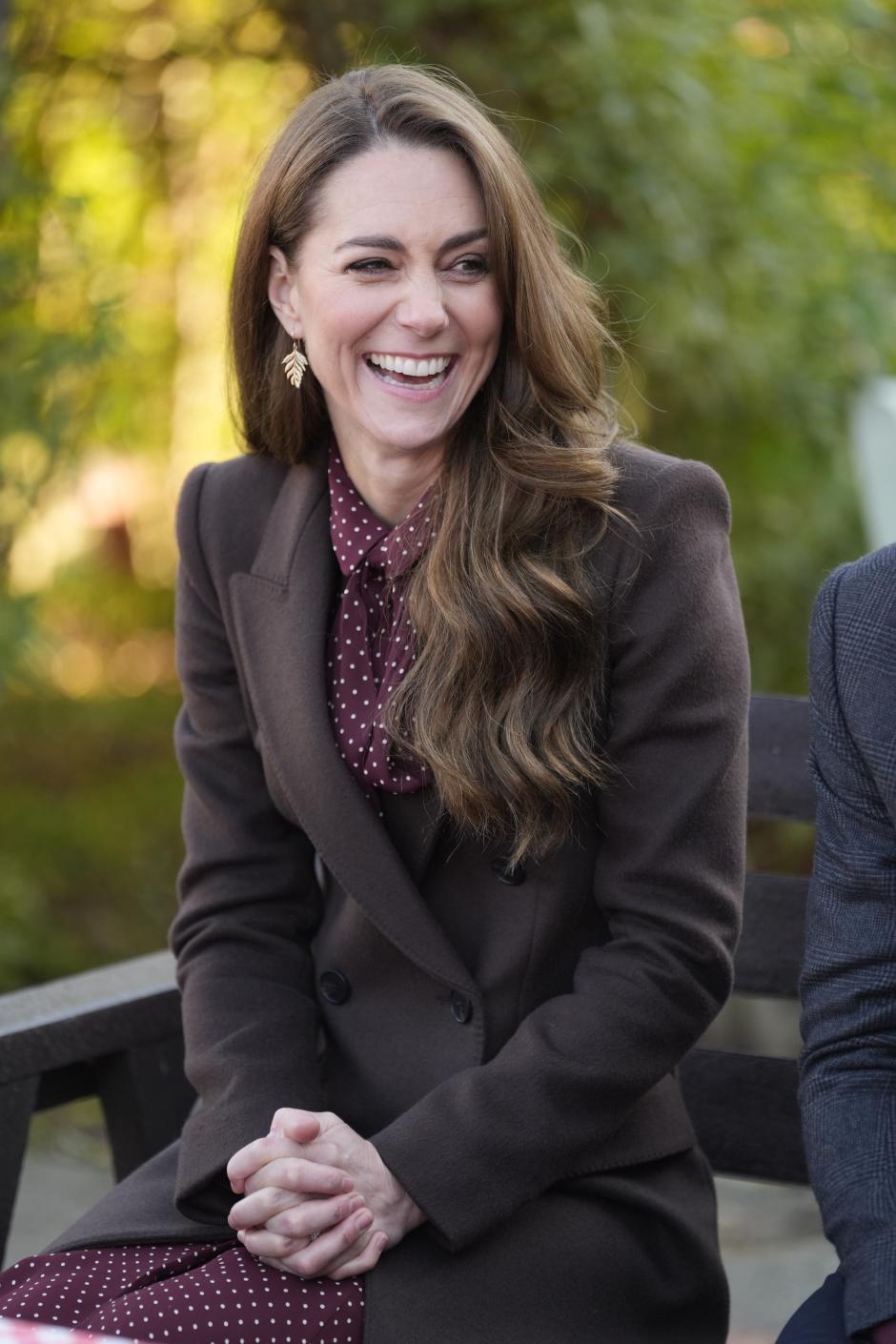 Kate Middleton , Princess of Wales during a visit to Southport Community Centre in the Merseyside town on Thursday October 10, 2024.