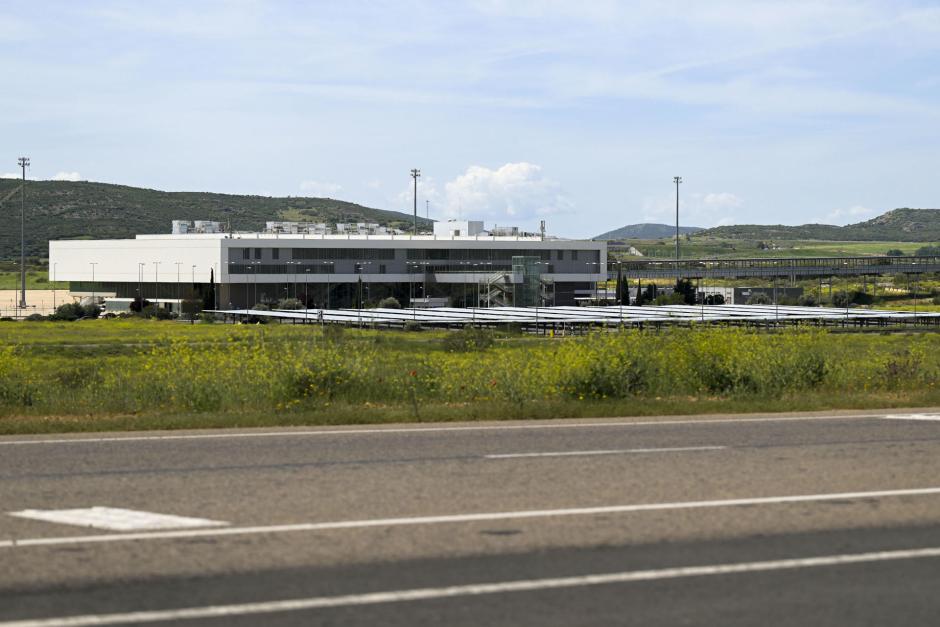 Vista de la terminal del aeropuerto de Ciudad Real.