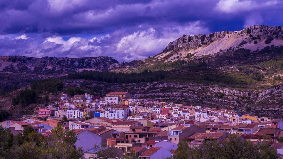 Imagen de la localidad de Chert, en la provincia de Castellón, donde residen multitud de familias extranjeras que han restaurados viviendas del casco antiguo