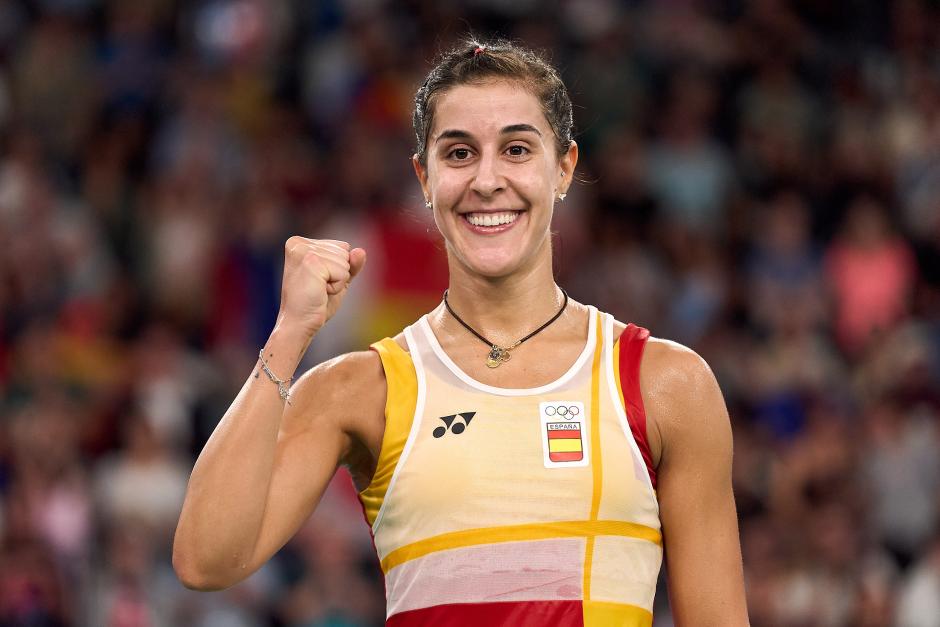 La atleta Carolina Marín, campeona de bádminton