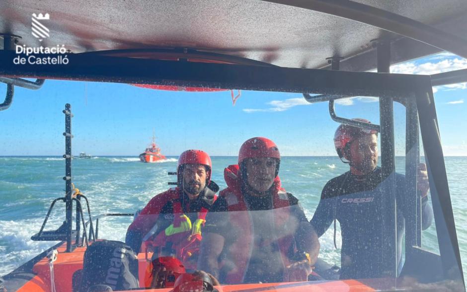 Rescatan el cuerpo de un bañista que ha aparecido flotando en el mar en la costa de Burriana, Castelló