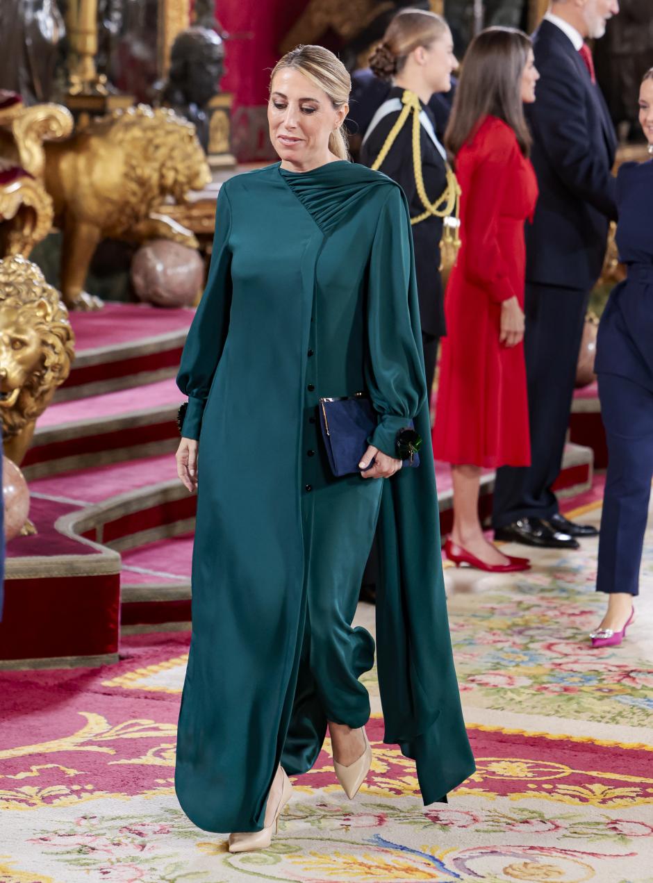 Politician Maria Guardiola attending a reception at RoyalPalace during the known as Dia de la Hispanidad, Spain's National Day, in Madrid, on Saturday 12, October 2024.