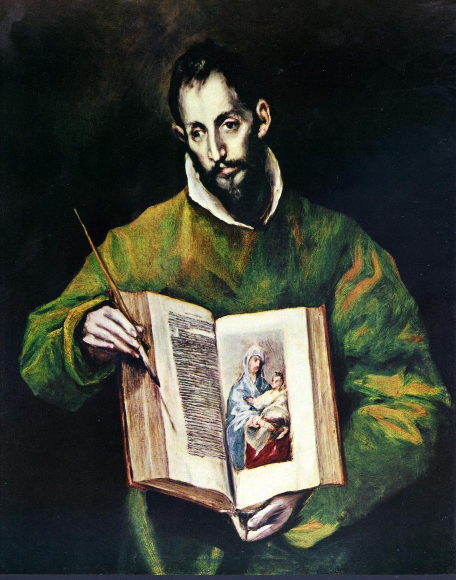 Lucas el Evangelista por El Greco