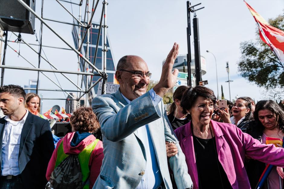 Alejo Vidal-Quadras clausuró el acto, que según los organizadores reunió a cerca de 400.000 personas.