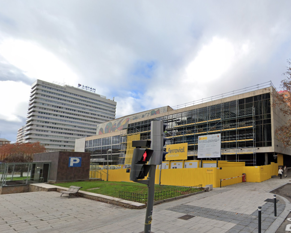 Palacio de Congresos de Madrid en obras