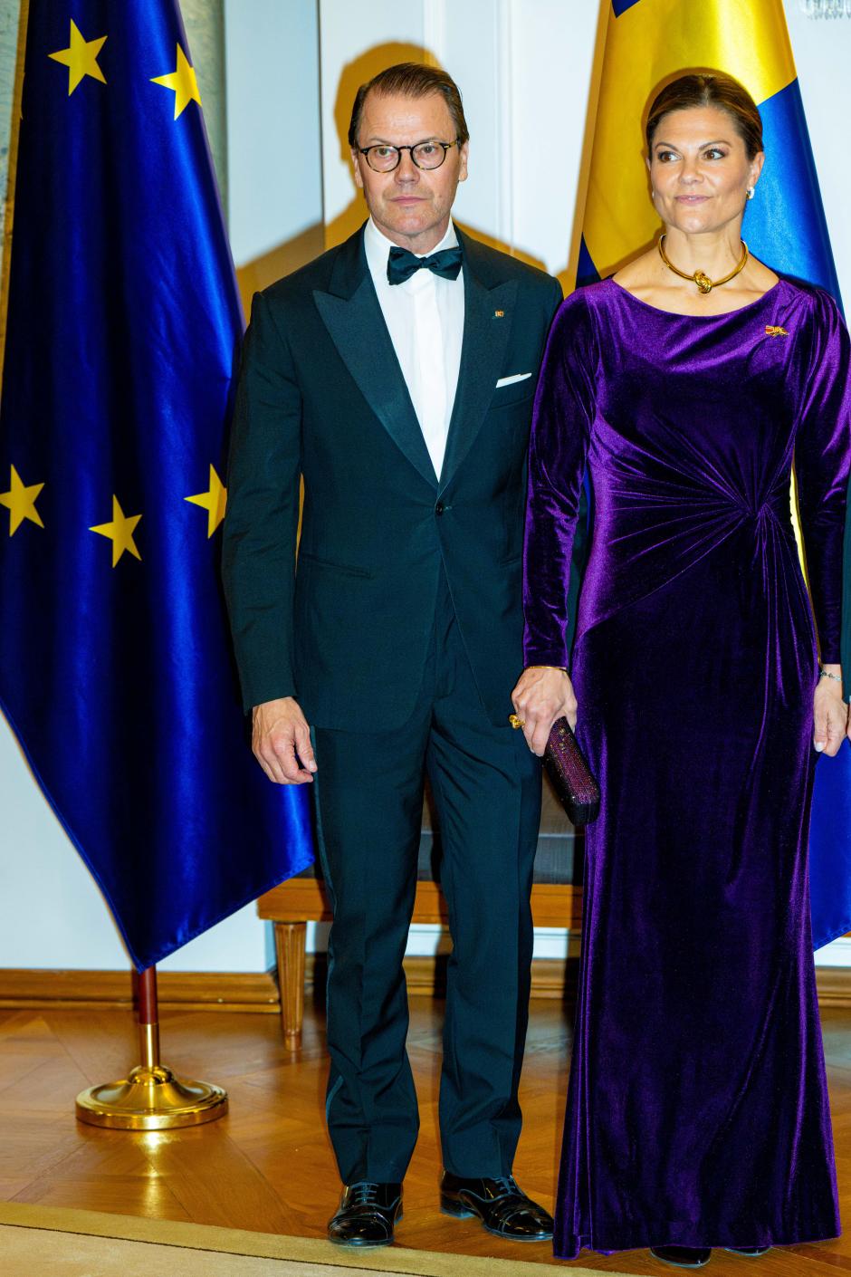 Point de Vue Out
Mandatory Credit: Photo by Shutterstock (14802090au)
Crown Prince Haakon, Crown Princess Mette-Marit attending the 25th anniversary celebration of the Nordic embassy complex at Schloss Bellevue in Berlin, Germany.
25th anniversary Nordic embassy complex, Berlin, Germany - 21 Oct 2024