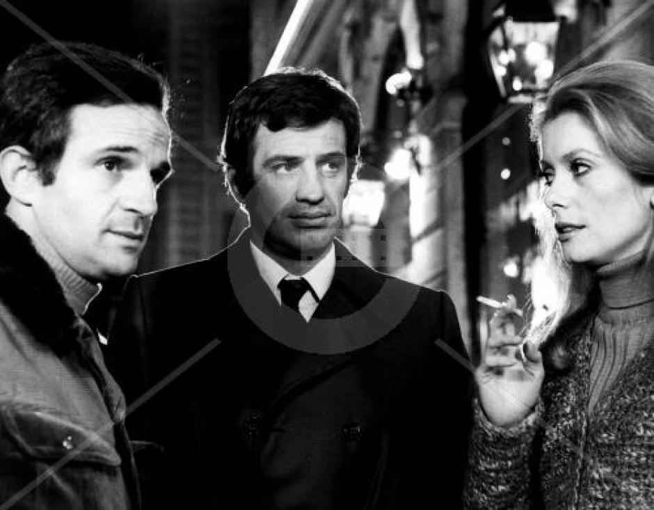 Truffaut, Jean-Paul Belmondo y Catherine Deneuve