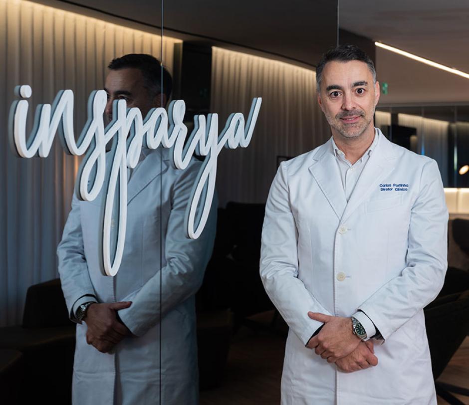 Dr. Carlos Portinha, doctor and clinical coordinator at Insparya.