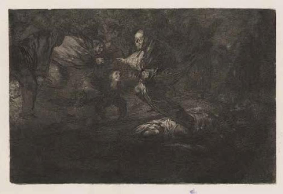 Disparate fúnebre de Goya