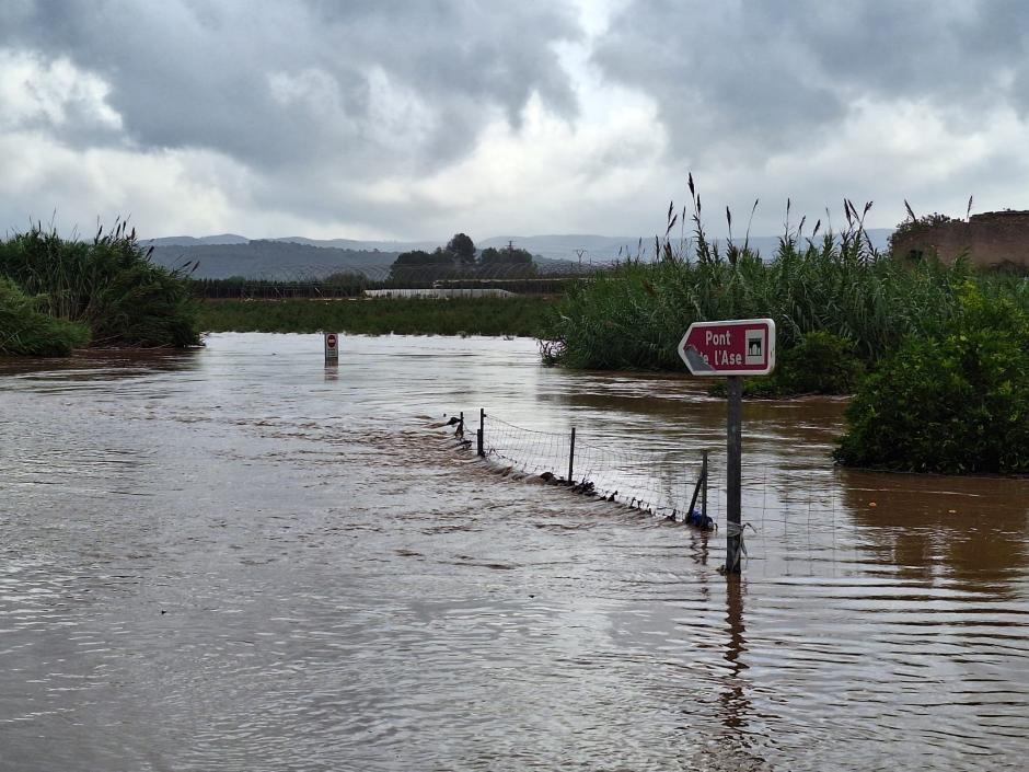 Accidente de tráfico entre Paterna y la Eliana el 28 octubre a causa de las lluvias