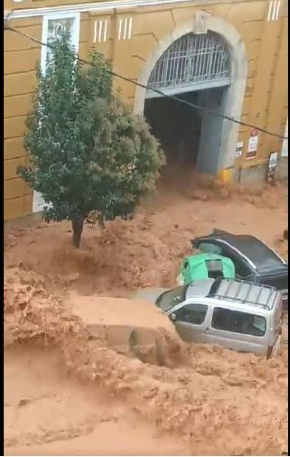 Accidente de tráfico entre Paterna y la Eliana el 28 octubre a causa de las lluvias