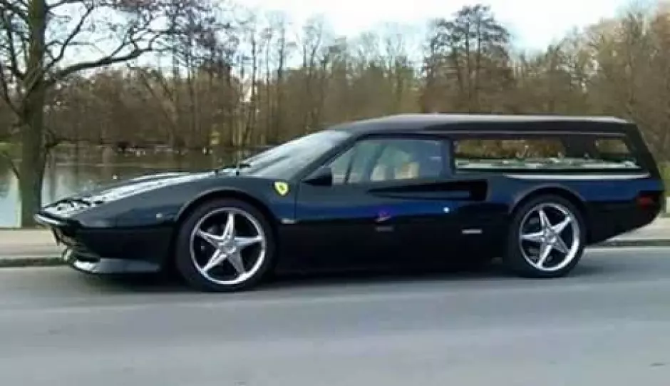 Ferrari Hearse