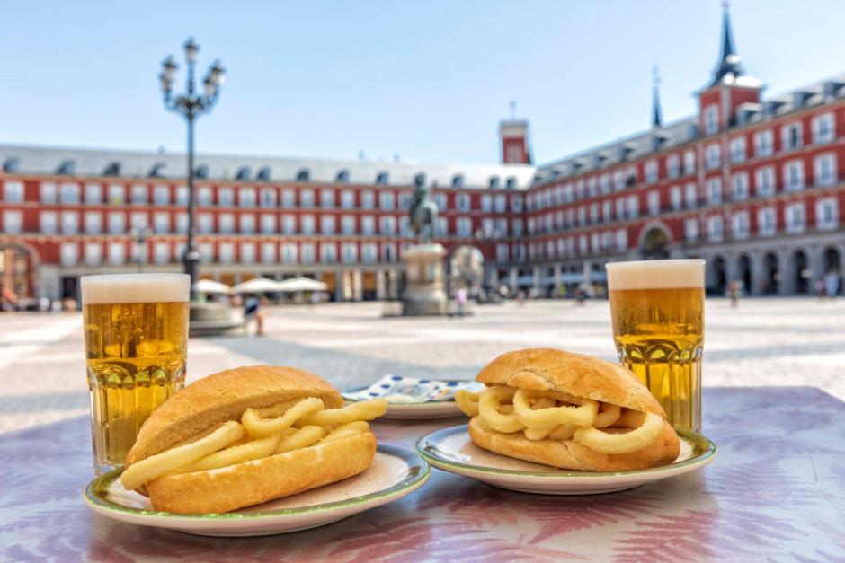 Bocadillos de calamares