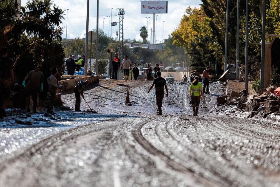 Situación de Utiel, Valencia, tras el paso de la DANA