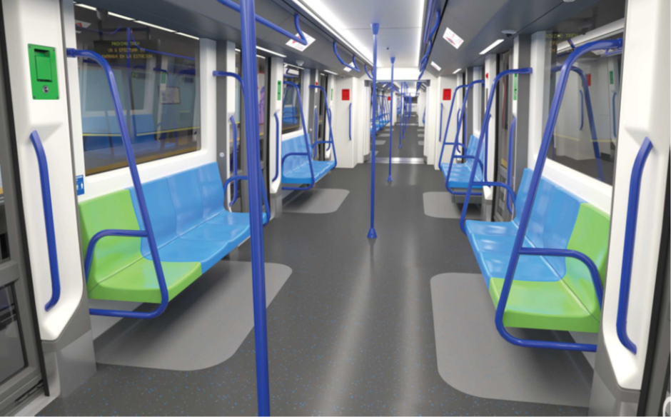 Vistazo del nuevo tren autónomo de Metro de Madrid que circulará por la Línea 6