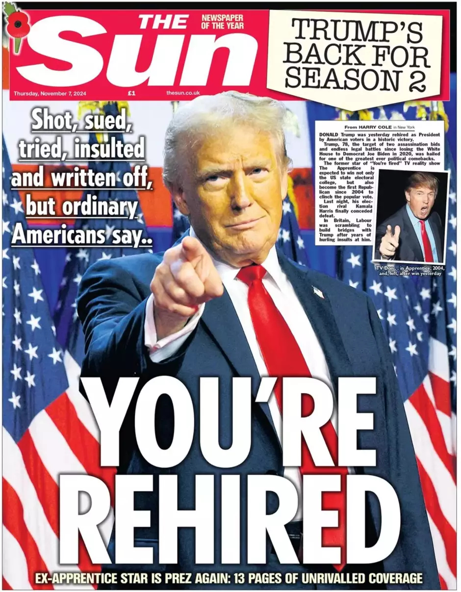 Portada de The Sun