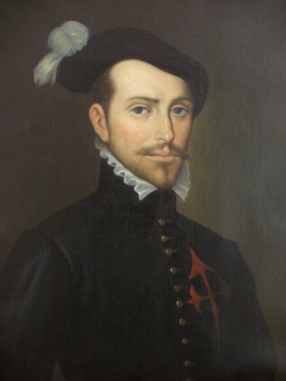 Retrato de Hernán Cortés