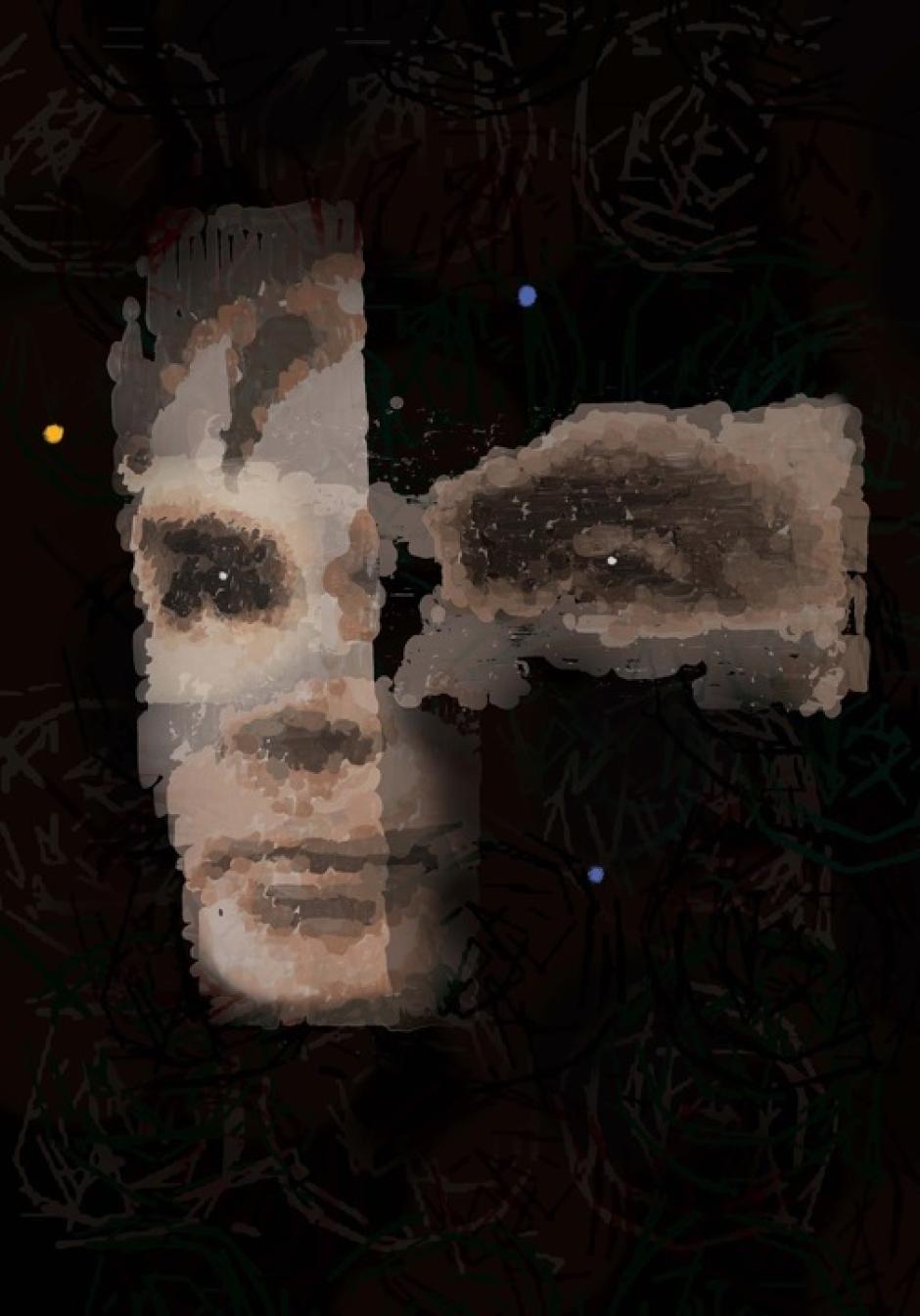 Retrato de Alan Turing, diseñado por Ai-Da