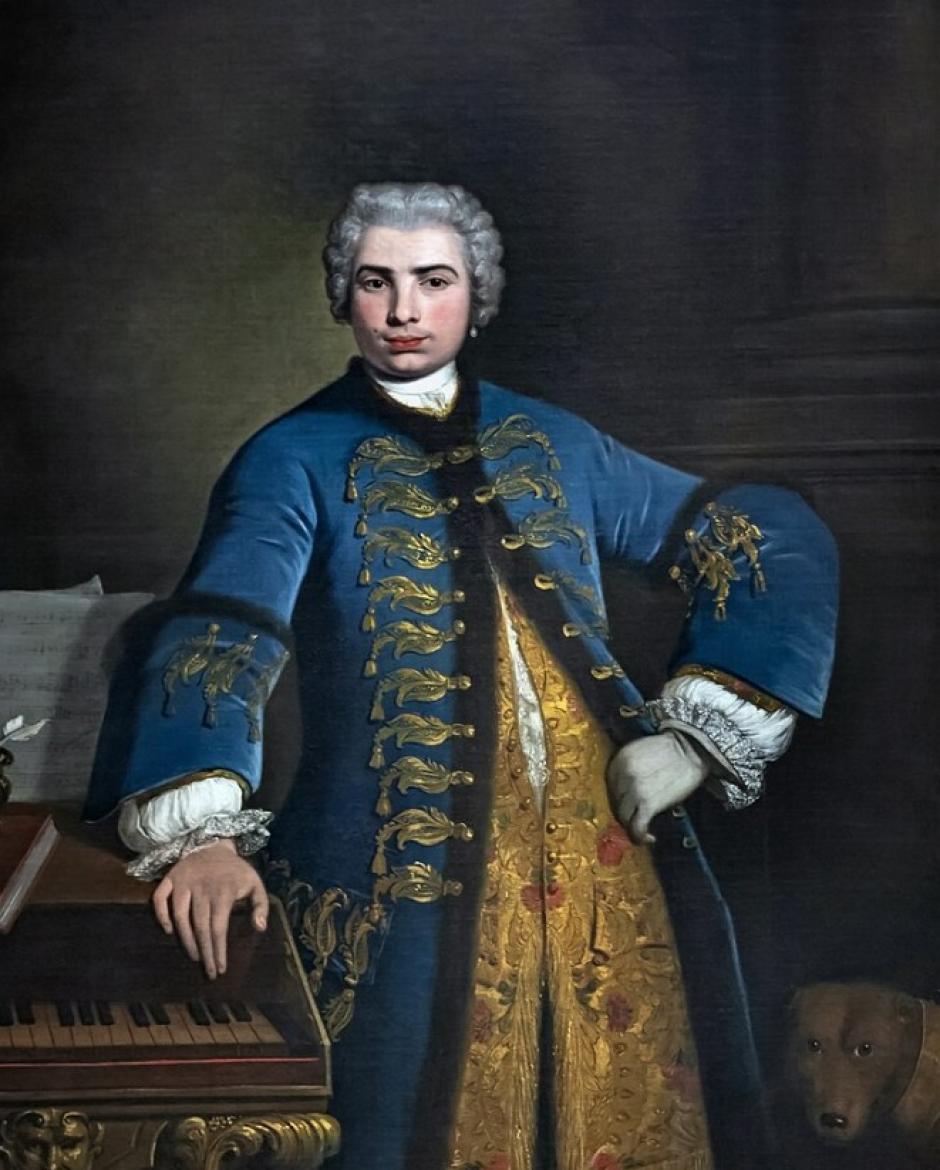 Retrato de Farinelli (1734) de Nazari